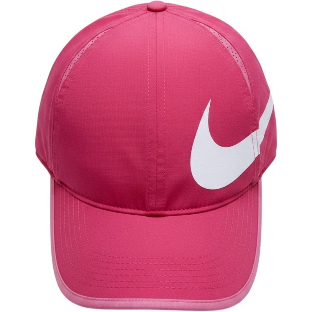 Nike Featherlight Dri-FIT Pink Running Hat Adjustable Womens Training Cap OSFM